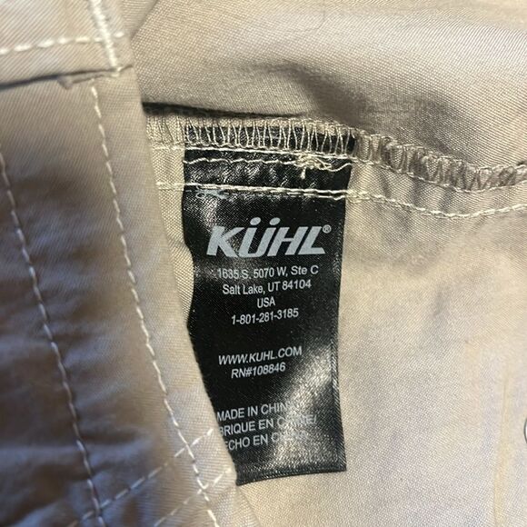 EXCELLENT CONDITION WOMEN’S SIZE 10 KUHL FREE RANGE KHAKI CAPRI - Picture 7 of 12